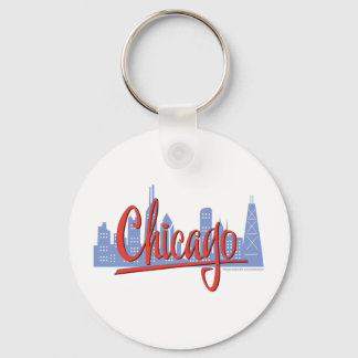 CHICAGO-RED SCHLÜSSELANHÄNGER