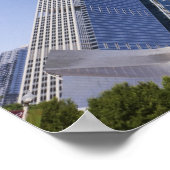 Chicago Reflections Poster (Ecke)