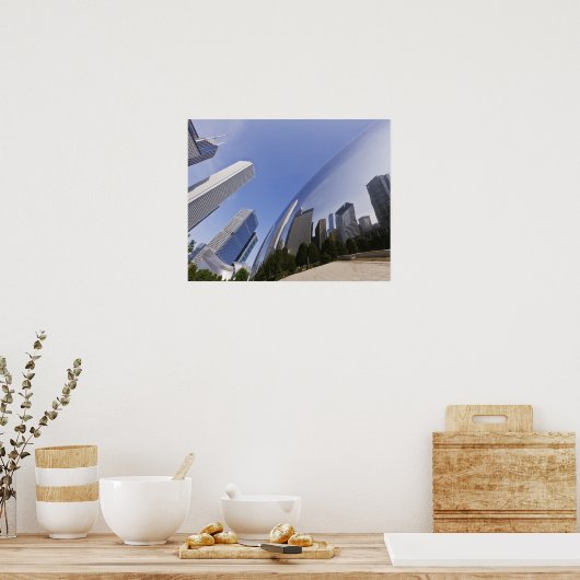 Chicago Reflections Poster (Küche)