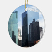 Chicago-Reflexionen Keramikornament (Links)