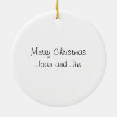 Chicago-Reflexionen Keramikornament (Hinten)