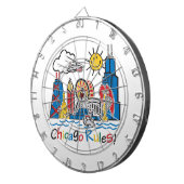 Chicago Regeln Dartscheibe (Vorderseite rechts)