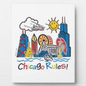 Chicago Regeln Fotoplatte (Vorderseite)