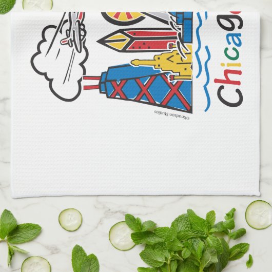 Chicago Regeln Handtuch (Gefaltet)
