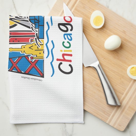 Chicago Regeln Handtuch (Viertel Falte)