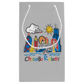 Chicago Regeln Kleine Geschenktüte (Rückseite)