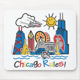 Chicago Regeln Mousepad