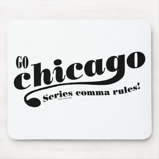 Chicago-Regeln Mousepad (Vorne)