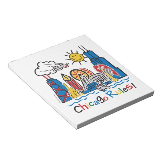 Chicago Regeln Notizblock (angewinkelt)