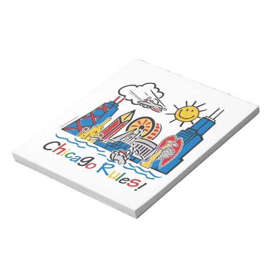 Chicago Regeln Notizblock (Rotiert)