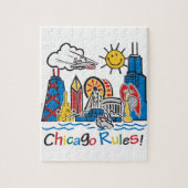 Chicago Regeln Puzzle (Vertikal)