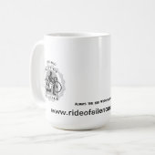 Chicago Ride of Silence Tasse (Vorderseite Links)