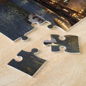 Chicago River bei Nacht Puzzle (Seite)