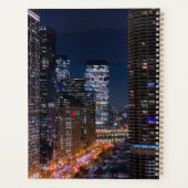 Chicago River bei Night Planner Planer (Rückseite)