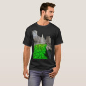 Chicago River Dyed Green Tradition St Patricks Day T-Shirt (Vorne ganz)