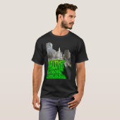 Chicago River Dyed Green Tradition St Patricks Day T-Shirt (Vorne ganz)