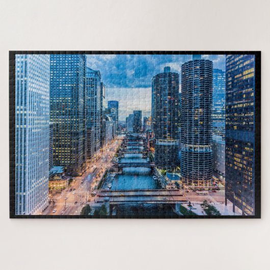 Chicago River Jigsaw Puzzle (Horizontal)