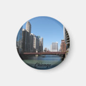 Chicago River Magnet (Vorne)