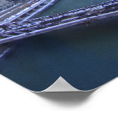 Chicago River Poster (Ecke)