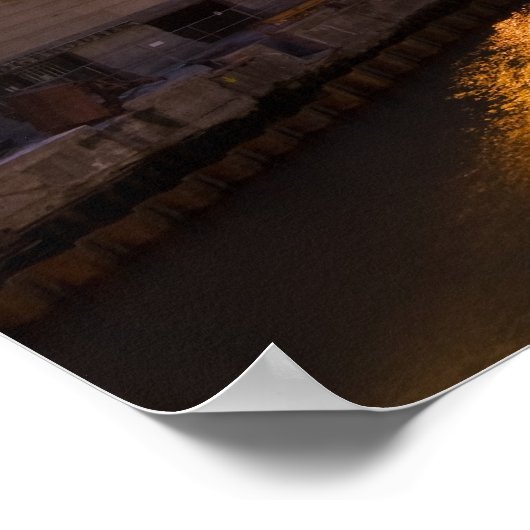 Chicago River Poster (Ecke)