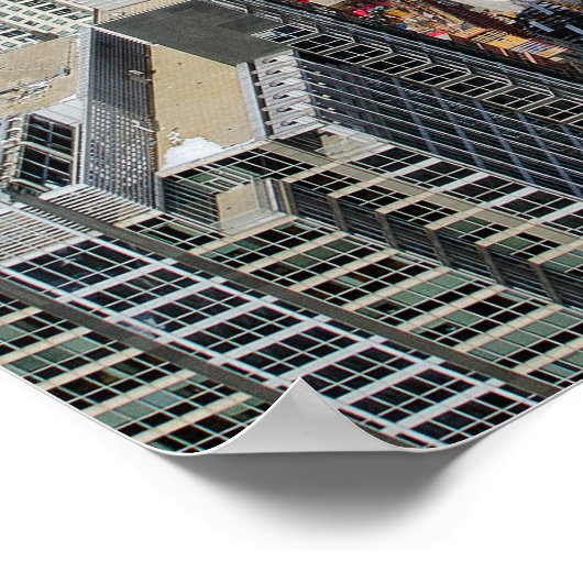 Chicago River Poster (Ecke)