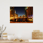 Chicago River Poster (Küche)