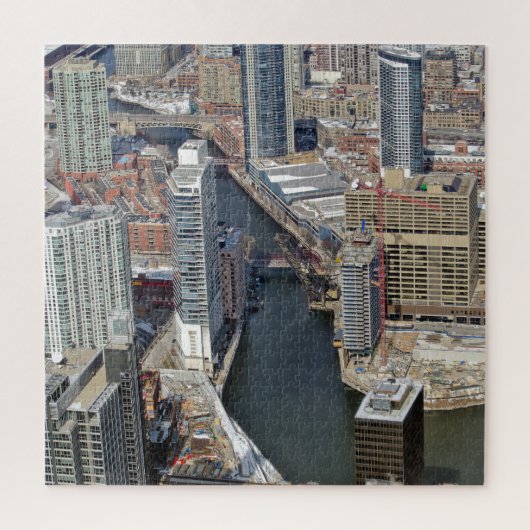 Chicago River Puzzle (Vertikal)