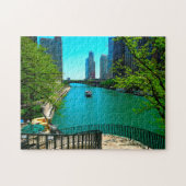 Chicago River. Puzzle (Horizontal)