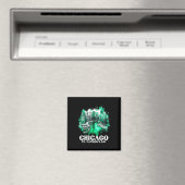Chicago River St. Patrick's Day Parade Magnet (In Situ (Geschirrspüler))