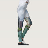 Chicago River und Trump Tower Leggings (Rechts)