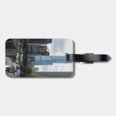 Chicago River Walk Gepäckanhänger (Rückseite horizontal)