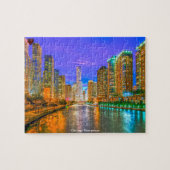 Chicago Riverscape Puzzle (Horizontal)