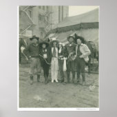 Chicago Rodeo, 1929. Poster (Vorne)