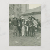 Chicago-Rodeo, 1929. Postkarte (Vorderseite)
