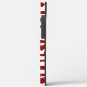 Chicago - Rote iPhone Cover im urbanen Stil (Rückseite / Links)