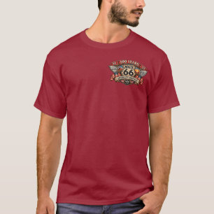 Chicago Route 66 Windy City 100 Jahre Vintage T-Sh T-Shirt