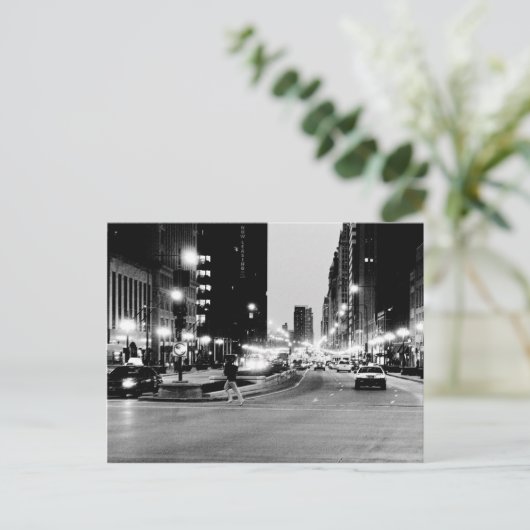 Chicago Runner Postkarte (Stehend Vorderseite)