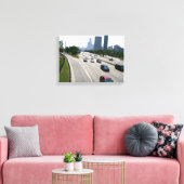 Chicago Rush Hour Traffic Leinwanddruck (Insitu (Wohnzimmer))