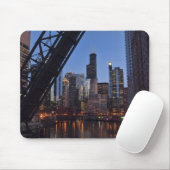 Chicago-Schleife Mousepad (Mit Mouse)