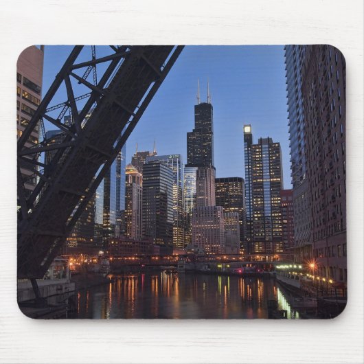 Chicago-Schleife Mousepad (Vorne)