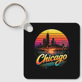 Chicago Schlüsselanhänger