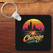 Chicago Schlüsselanhänger (Vorderseite)