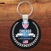 Chicago Schlüsselanhänger (Vorderseite)