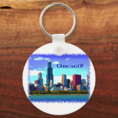 Chicago Schlüsselanhänger (Vorderseite)