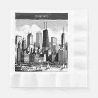 Chicago Schwarz-weiß