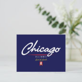 Chicago Script Postkarte (Stehend Vorderseite)