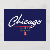 Chicago Script Postkarte (Vorderseite)