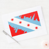 CHICAGO - SCUBA RECHTECKIGER AUFKLEBER (Umschlag)