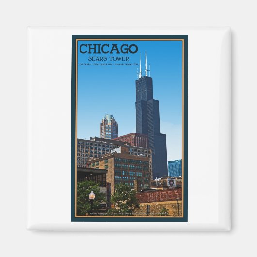 Chicago - Sears Tower Magnet (Vorne)