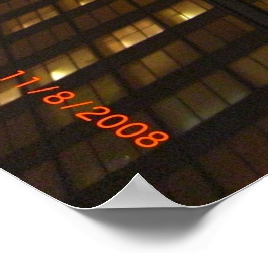 Chicago Sears Tower Poster (Ecke)